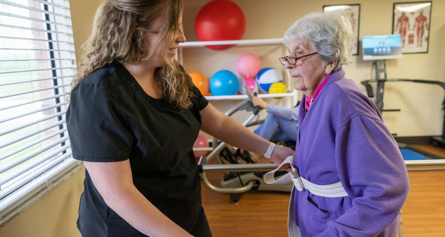physical therapy in Plainfield health care center