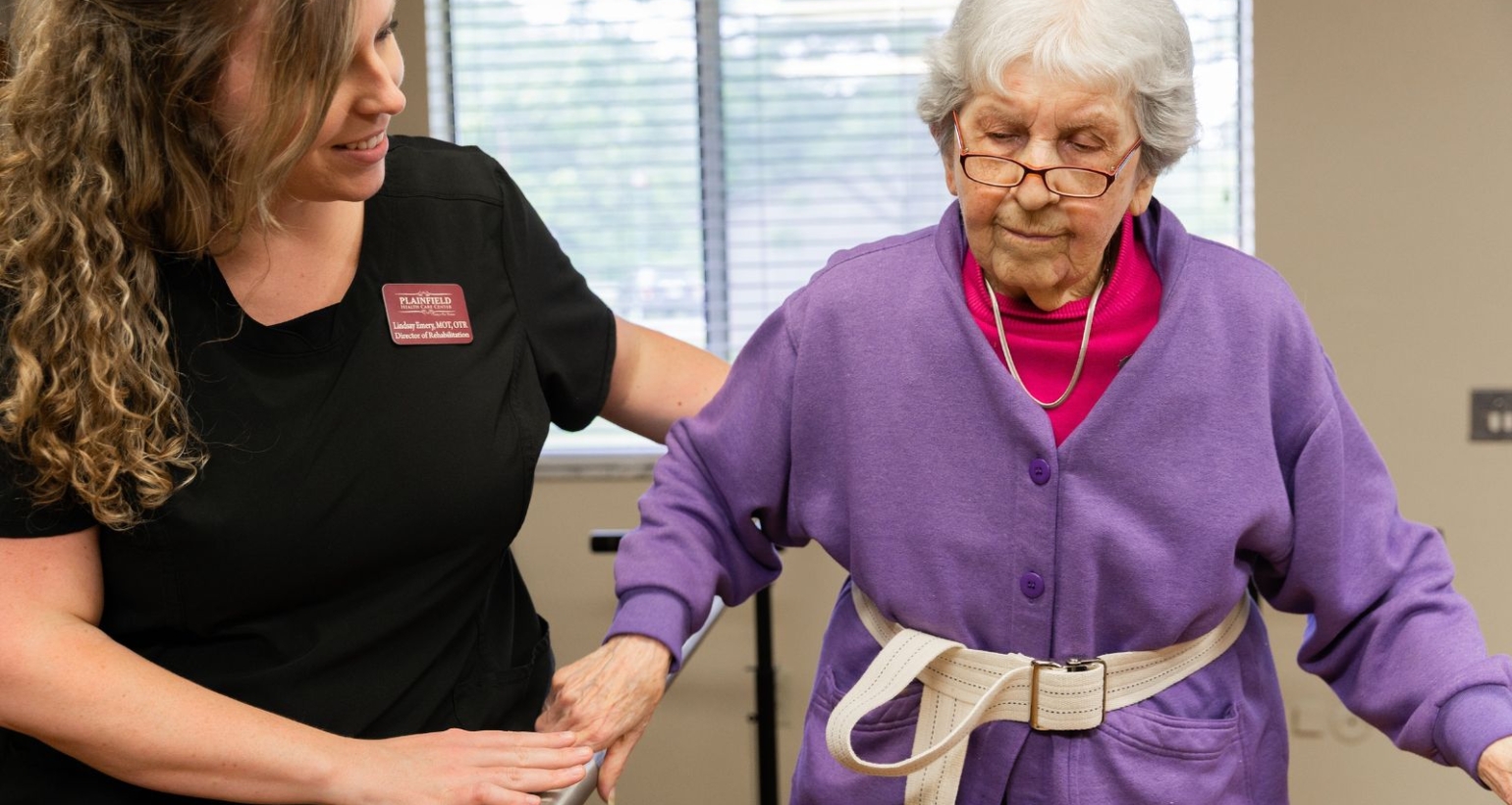 physical therapy service in Plainfield health care center