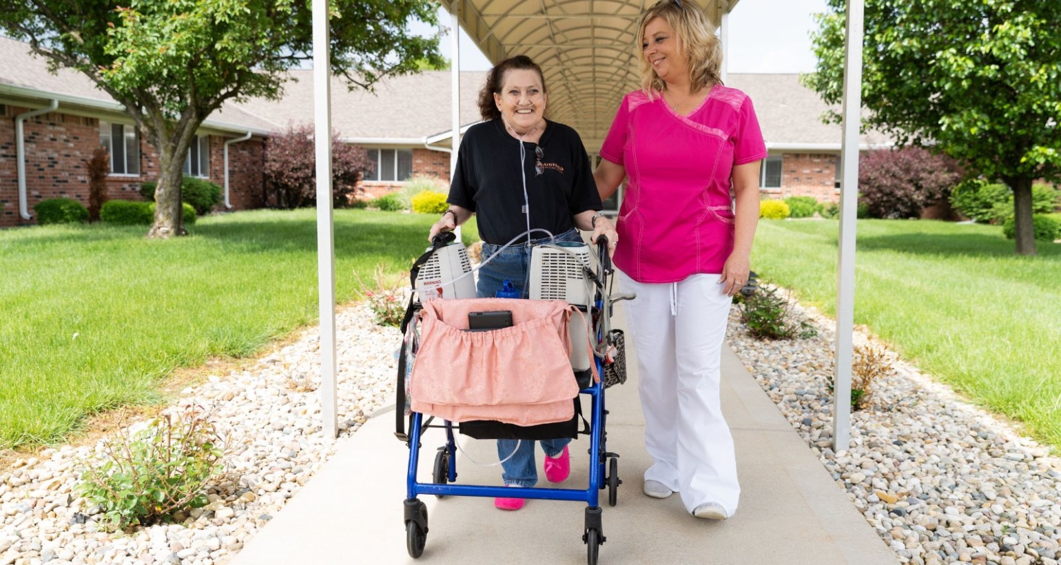 resident life in Plainfield health care center